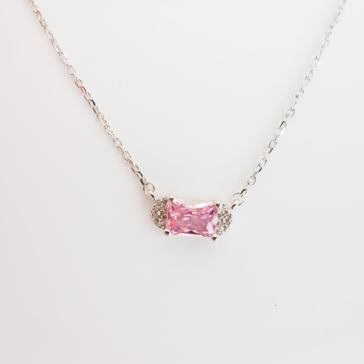 Simulated Ruby Gemstone Pendant 925 Silver Plated Wholesale 10pcs